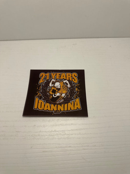 AEK STICKER 21 YEARS